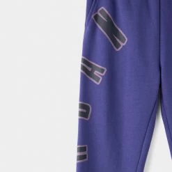 Jordan Junior Boys' MJ Flight MVP Fleece Pants / Sky Purple -Sports Fashion Clothing Store 95C503PA5 F jordan junior boys mvp fleece pants sky purple 3