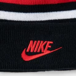 Nike Kids' Futura Beanie Set Black / Red - Grey -Sports Fashion Clothing Store 9A2837R1N nike futura beanie set black grey 2