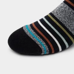 Stance Mid Cushion Butter Blend Crew Socks / Black -Sports Fashion Clothing Store A556C21BLE.BLK stance life blend crew black 3