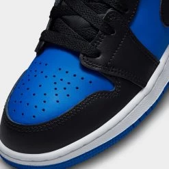 Jordan 1 Mid GS Black / Royal Blue - Black -Sports Fashion Clothing Store AURORA DQ8423 042 PHSYD001 3144