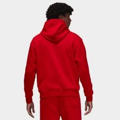 Jordan Essentials Fleece Pullover Hoodie / Gym Red -Sports Fashion Clothing Store AURORA FJ7774 687 PHSBM001 31445