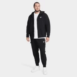 Nike Sportswear Club Utility Joggers / Black -Sports Fashion Clothing Store CD3129 010 nike sportswear club cargo pants black A