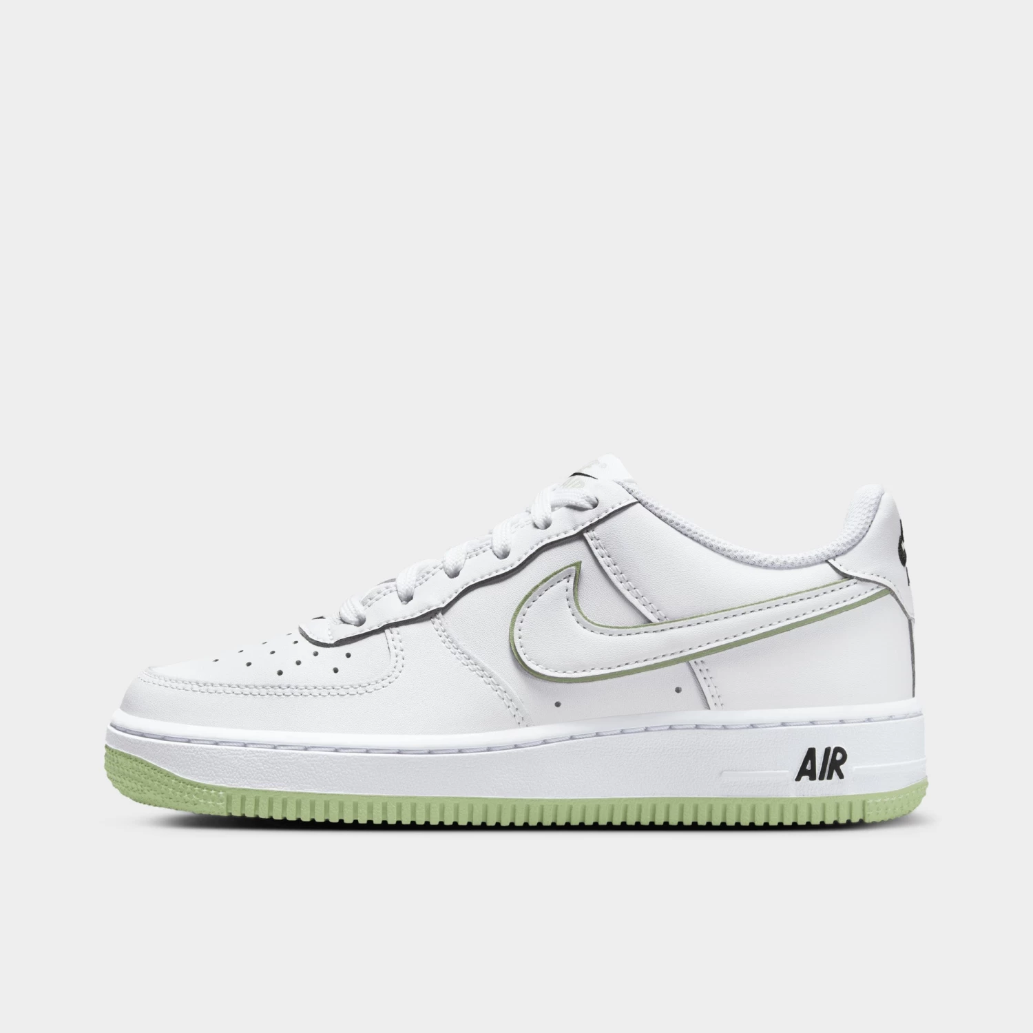 Nike Air Force 1 GS White / Honeydew - White