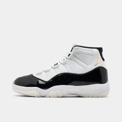Jordan 11 Retro White / Metallic Gold - Black