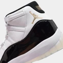 Jordan 11 Retro White / Metallic Gold - Black -Sports Fashion Clothing Store CT8012 170 P3