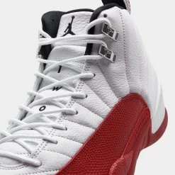 Jordan 12 Retro White / Black - Varsity Red -Sports Fashion Clothing Store CT8013 116 P3