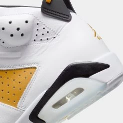Jordan 6 Retro White / Yellow Ochre - Black -Sports Fashion Clothing Store CT8529 170 P3