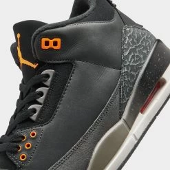 Jordan 3 Retro Night Stadium / Total Orange - Black -Sports Fashion Clothing Store CT8532 080 P3copy