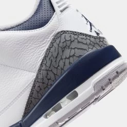 Jordan 3 Retro White / Midnight Navy - Cement Grey -Sports Fashion Clothing Store CT8532 140 P3