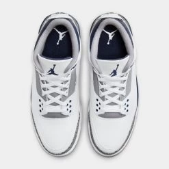 Jordan 3 Retro White / Midnight Navy - Cement Grey -Sports Fashion Clothing Store CT8532 140 P5