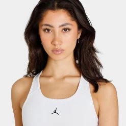 Jordan Women's Jumpman Bra White / Black -Sports Fashion Clothing Store CW2426100 w j jumpman bra D
