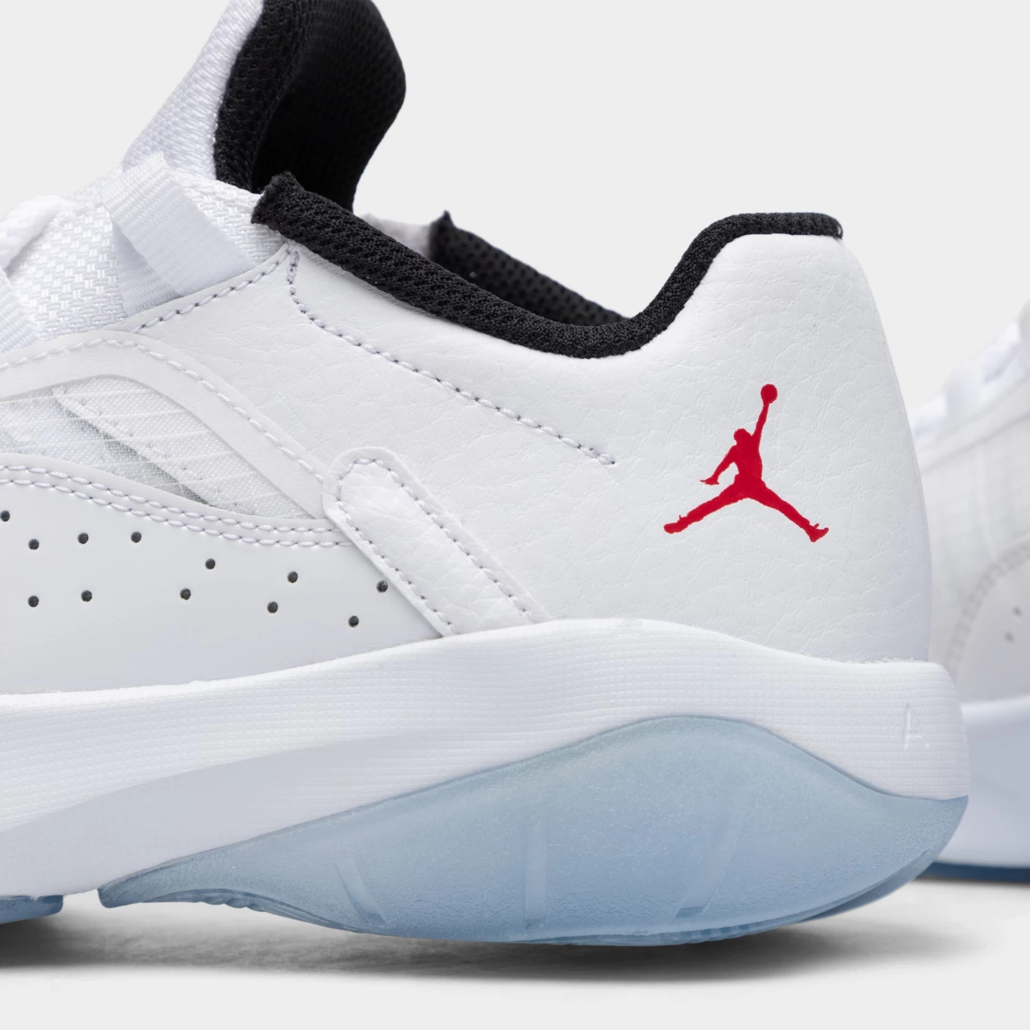 Jordan 11 CMFT Low GS White / Varsity Red - Black - Image 3