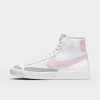 Nike Blazer Mid '77 GS White / Pink -Sports Fashion Clothing Store DA4086 106 nike blazer mid 77 gs white pink 4
