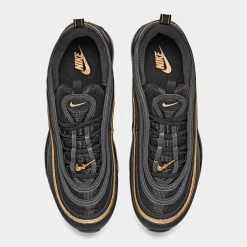 Nike Air Max 97 Black / Metallic Gold 12 Nike Air Max 97 Black / Metallic Gold -Sports Fashion Clothing Store DC2190 001 P5