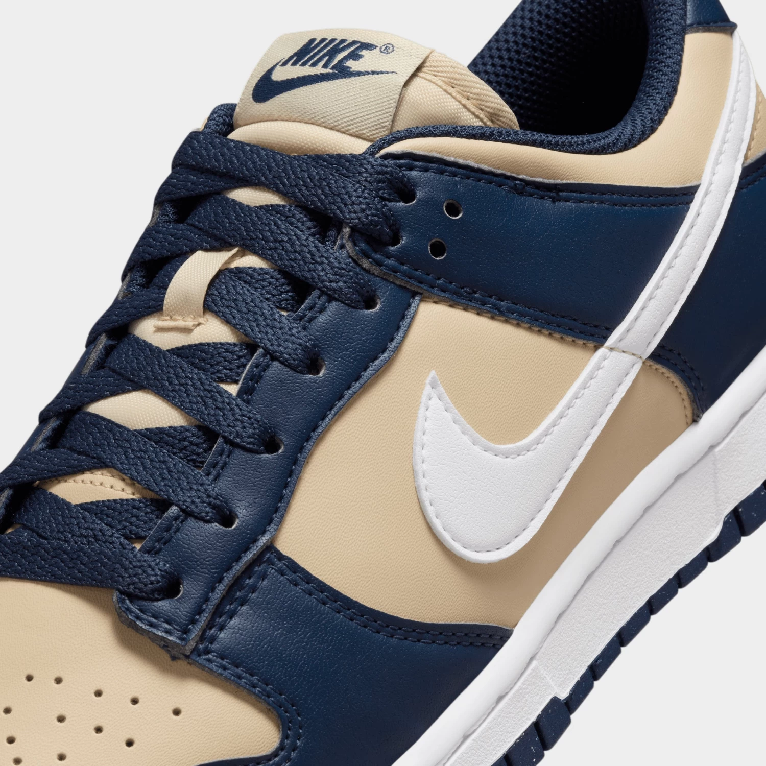 Nike Women's Dunk Low Next Nature Midnight Navy / White - Team Gold - Image 4