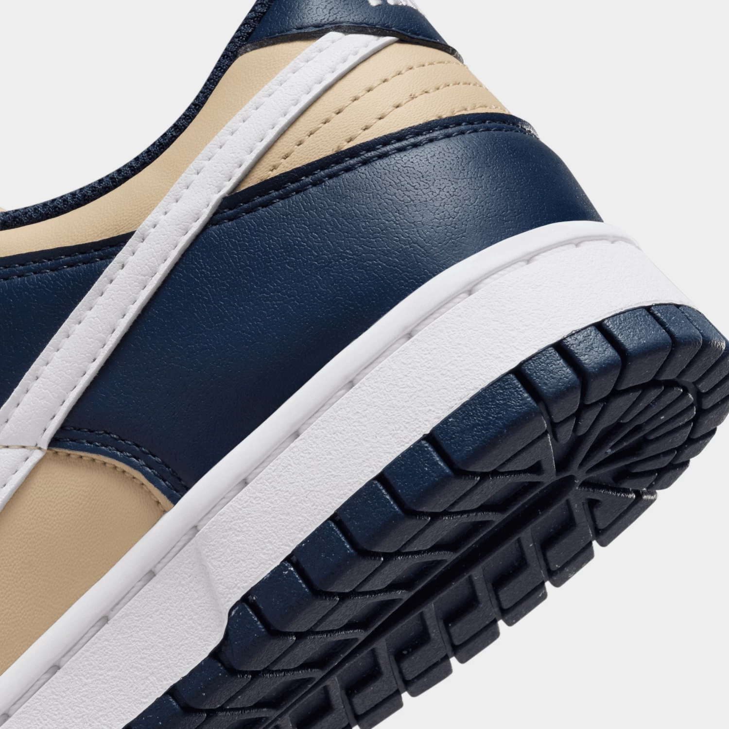Nike Women's Dunk Low Next Nature Midnight Navy / White - Team Gold - Image 3
