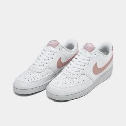 Nike Women's Court Vision Low Next Nature White / Pink Oxford -Sports Fashion Clothing Store DH3158 102 P2