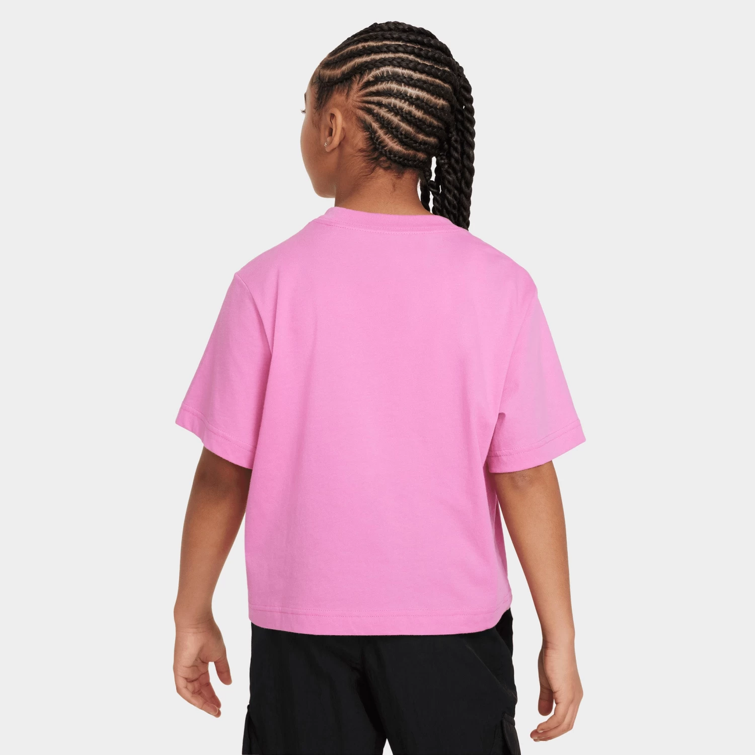 Nike Junior Girls' Essential Boxy T-shirt / Playful Pink - Image 2