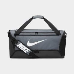 Nike Brasilia 9.5 Training Duffel Bag (Medium, 60L) Iron Grey / Black - White -Sports Fashion Clothing Store DH7710068 nike brasilia 9.5 2