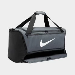 Nike Brasilia 9.5 Training Duffel Bag (Medium, 60L) Iron Grey / Black - White -Sports Fashion Clothing Store DH7710068 nike brasilia 9.5 4