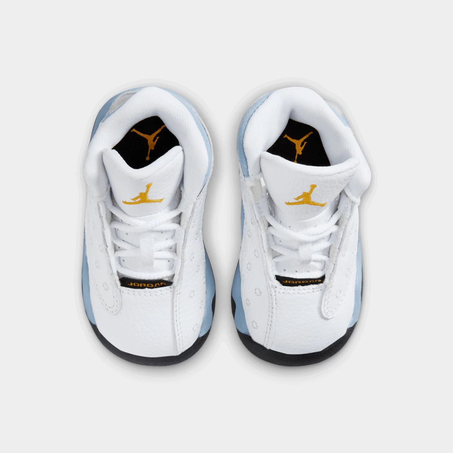 Jordan 13 Retro TD White / Yellow Ochre - Blue Grey - Image 5