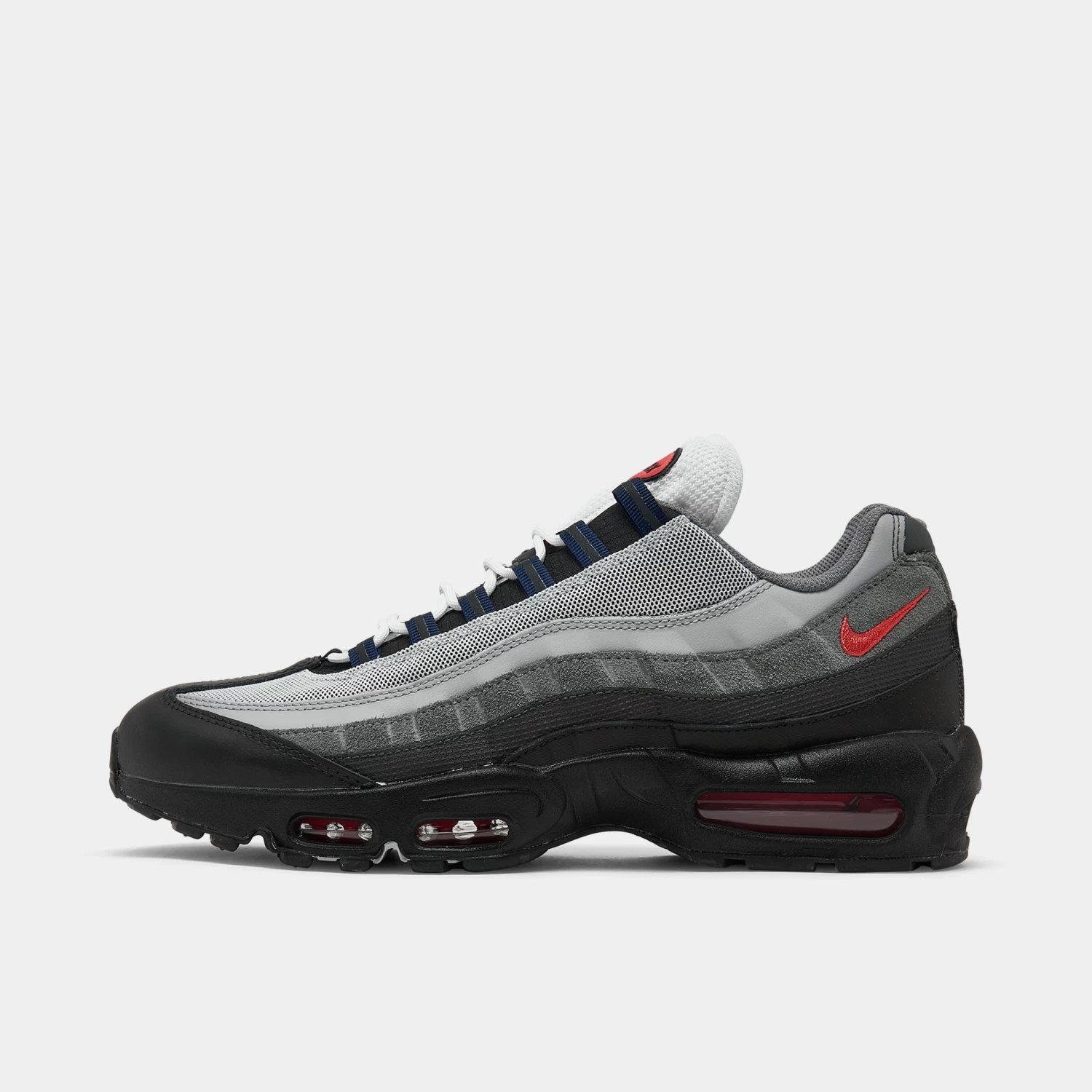 Nike Air Max 95 Black / Track Red - Anthracite 3 Nike Air Max 95 Black / Track Red - Anthracite