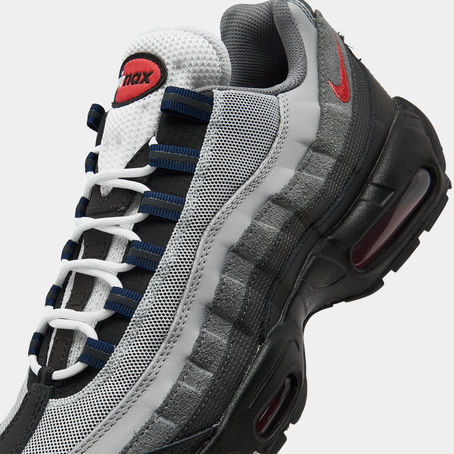 Nike Air Max 95 Black / Track Red - Anthracite 5 Nike Air Max 95 Black / Track Red - Anthracite - Image 3