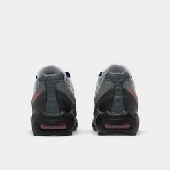 Nike Air Max 95 Black / Track Red - Anthracite 11 Nike Air Max 95 Black / Track Red - Anthracite -Sports Fashion Clothing Store DM0011 007 P4