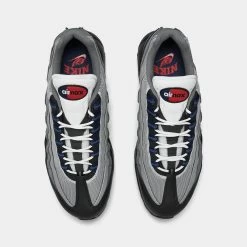 Nike Air Max 95 Black / Track Red - Anthracite 12 Nike Air Max 95 Black / Track Red - Anthracite -Sports Fashion Clothing Store DM0011 007 P5