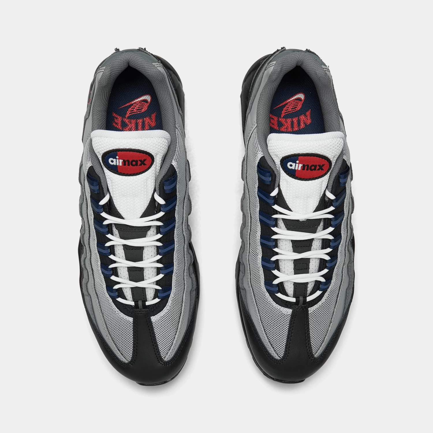 Nike Air Max 95 Black / Track Red - Anthracite 7 Nike Air Max 95 Black / Track Red - Anthracite - Image 5