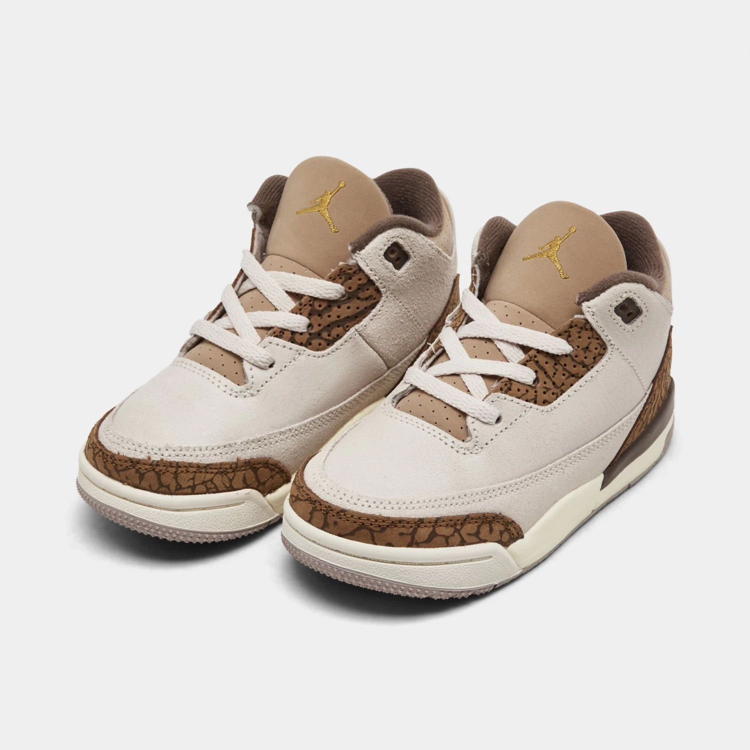 Jordan 3 Retro TD Light Orewood Brown / Metallic Gold - Image 2
