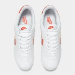 Nike Cortez White / Campfire Orange - Jade Horizon -Sports Fashion Clothing Store DM4044 102 P5