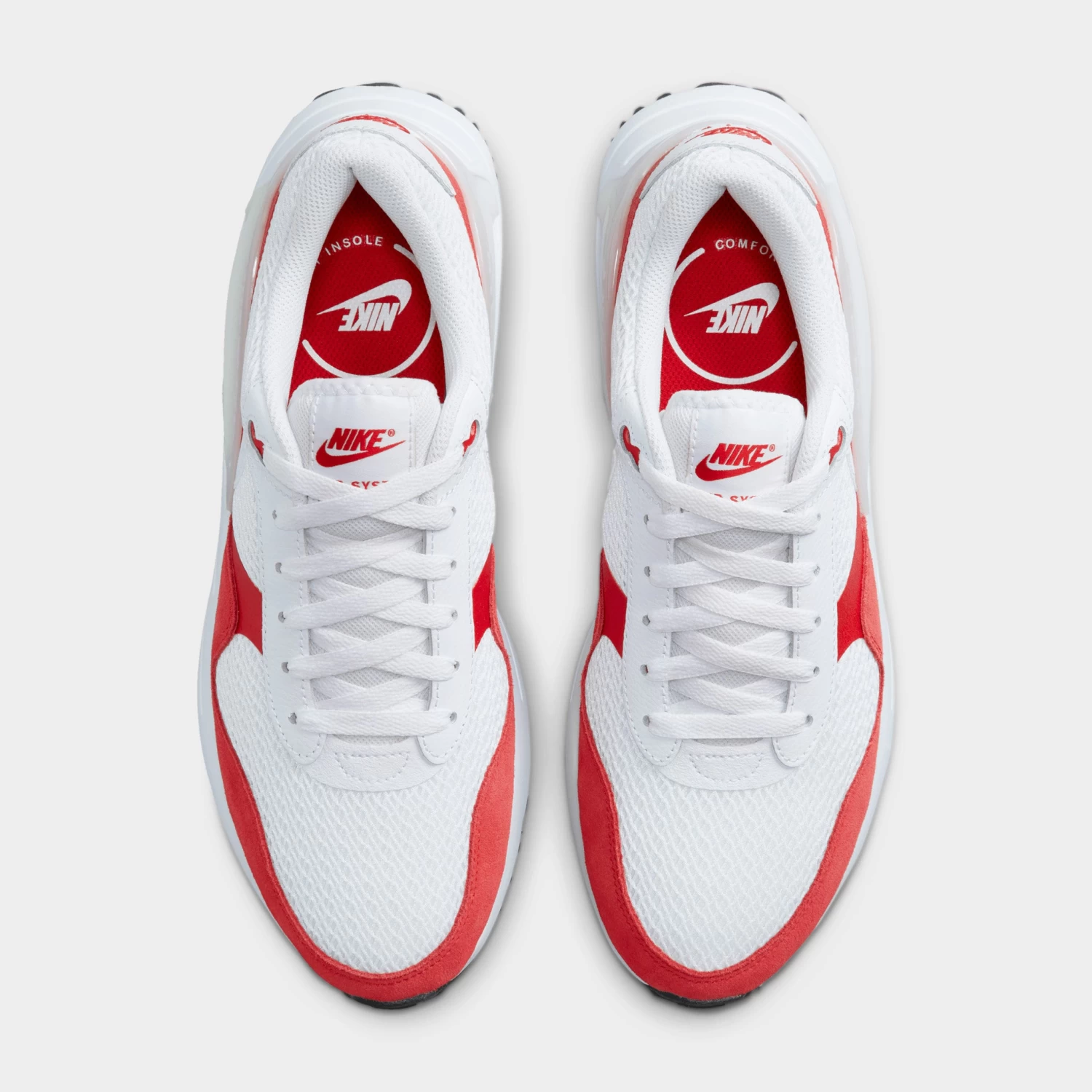 Nike Air Max SYSTM White / University Red - Photon Dust - Image 5