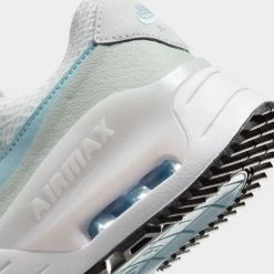 Nike Women's Air Max SYSTM Summit White / Ocean Bliss - Light Silver -Sports Fashion Clothing Store DM9538 105 nike womens air max systm summit white ocean bliss light silver 1