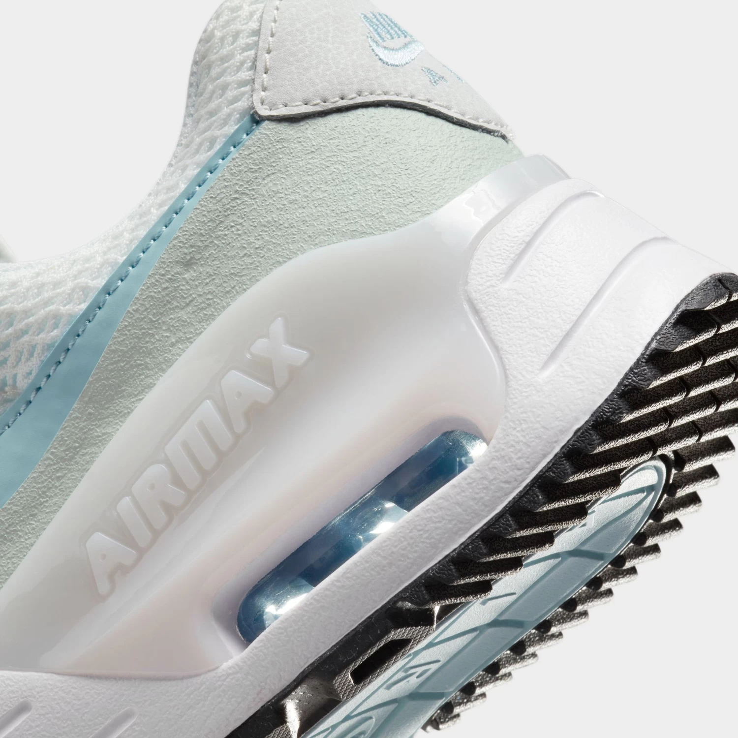 Nike Women's Air Max SYSTM Summit White / Ocean Bliss - Light Silver - Image 3