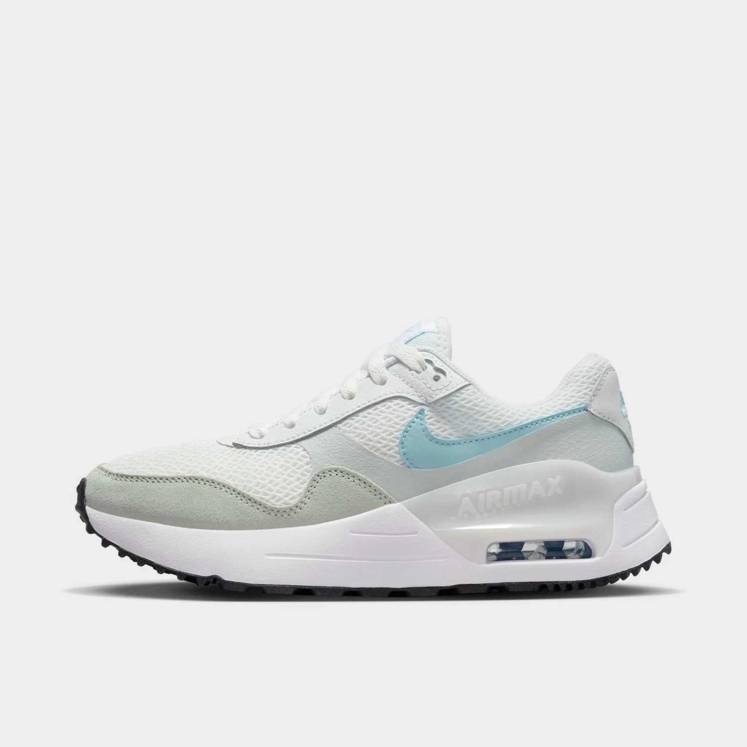 Nike Women's Air Max SYSTM Summit White / Ocean Bliss - Light Silver