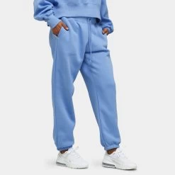 Nike Sportswear Women's Phoenix Fleece High-Waisted Oversized Sweatpants Polar / Sail -Sports Fashion Clothing Store DQ5887 450 w nsw phnx flc hr os pant C