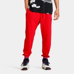 Jordan Dri-FIT Sport Crossover Fleece Pants Gym Red / Black -Sports Fashion Clothing Store DQ7332687 m j df sprt csvr flc pant B