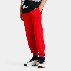 Jordan Dri-FIT Sport Crossover Fleece Pants Gym Red / Black -Sports Fashion Clothing Store DQ7332687 m j df sprt csvr flc pant C