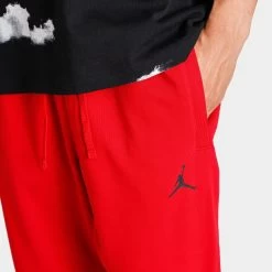 Jordan Dri-FIT Sport Crossover Fleece Pants Gym Red / Black -Sports Fashion Clothing Store DQ7332687 m j df sprt csvr flc pant F