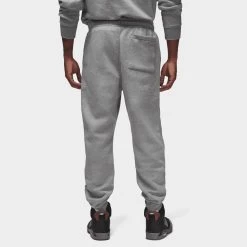 Jordan Essentials Fleece Pants Carbon Heather / Black - White 8 Jordan Essentials Fleece Pants Carbon Heather / Black - White -Sports Fashion Clothing Store DQ7340091 m j ess flc pant A