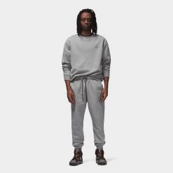 Jordan Essentials Fleece Pants Carbon Heather / Black - White 11 Jordan Essentials Fleece Pants Carbon Heather / Black - White -Sports Fashion Clothing Store DQ7340091 m j ess flc pant E