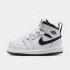 Jordan 1 Mid TD White / Black - White