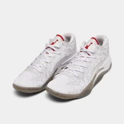 Jordan Zion 3 White / University Red - Cement Grey -Sports Fashion Clothing Store DR0675 106 P2