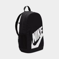 Nike Kids' Elemental Backpack Black / Black - White -Sports Fashion Clothing Store DR6084 010 nike elemental blackblack white 2