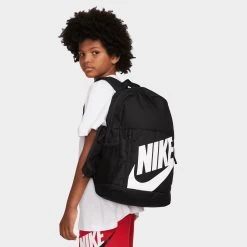 Nike Kids' Elemental Backpack Black / Black - White