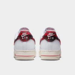 Nike Air Force 1 '07 LV8 White / University Red - Stadium Green -Sports Fashion Clothing Store DV0789100 air force 1 07 lv8 1