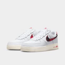 Nike Air Force 1 '07 LV8 White / University Red - Stadium Green -Sports Fashion Clothing Store DV0789100 air force 1 07 lv8 2