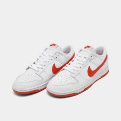 Nike Dunk Low Retro White / Picante Red -Sports Fashion Clothing Store DV0831 103 nike dunk low retro white picante red 2
