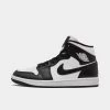 Jordan Women's 1 Mid White / Black - White